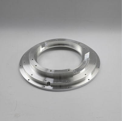 Gümüş CNC Freze Parçaları Galvanik Kumlama Alüminyum Freze Hizmeti