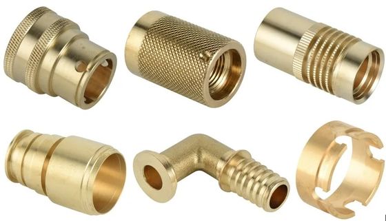 ISO 9001 Sertifikalı Özelleştirilmiş CNC Pirinç Hassas Torna Parçaları