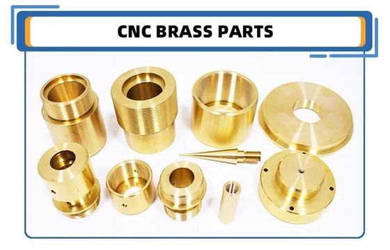 Endüstriyel Otomasyon İçin Dayanıklı OEM / ODM Özel CNC Pirinç Parçaları