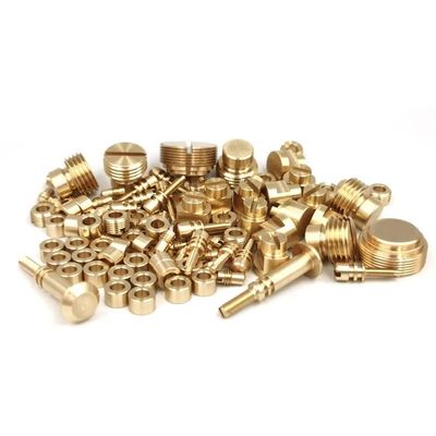 Endüstriyel Otomasyon İçin Dayanıklı OEM / ODM Özel CNC Pirinç Parçaları