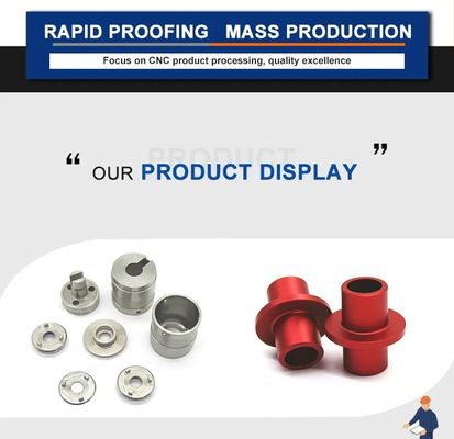 Hassas Prototip CNC İşleme Hizmetleri Torna Bileşenleri